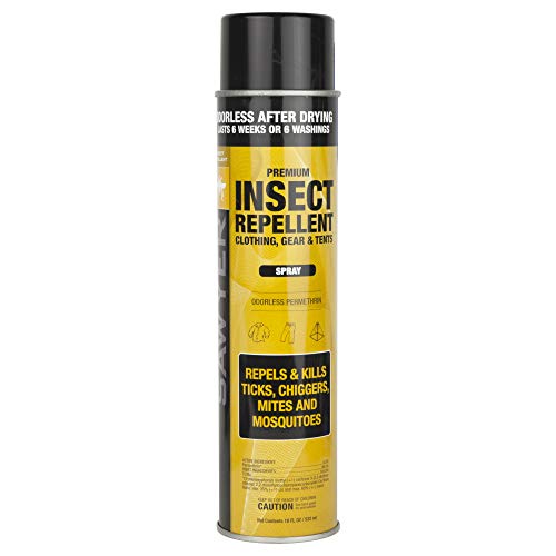 Sawyer Products SP618 Premium Permethrin Insect Repellent for Clothing, Gear & Tents, Aerosol Spray, 18-Ounce