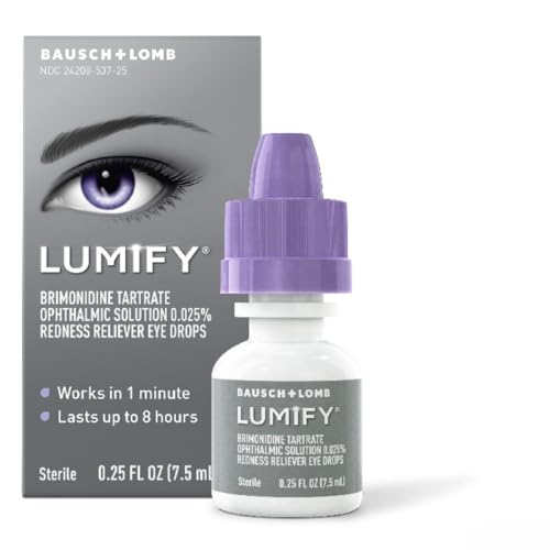 LUMIFY Redness Reliever Eye Drops 0.25 Ounce (7.5mL)