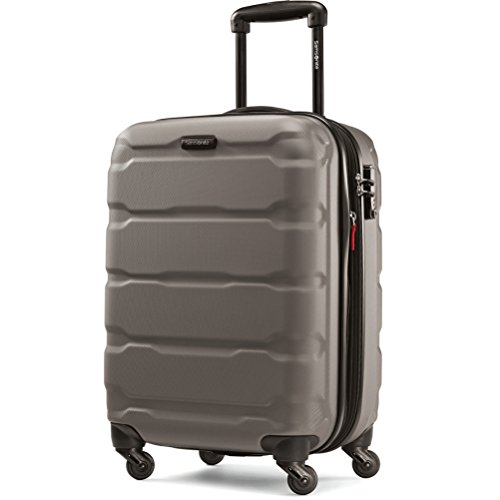 Samsonite Omni PC Hardside Expandable Luggage with Spinner Wheels, Carry-On 20-Inch, Silver