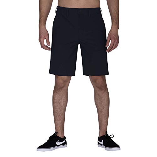 Hurley Men's Phantom Flex 2.0 Walkshort, Obsidian, 34