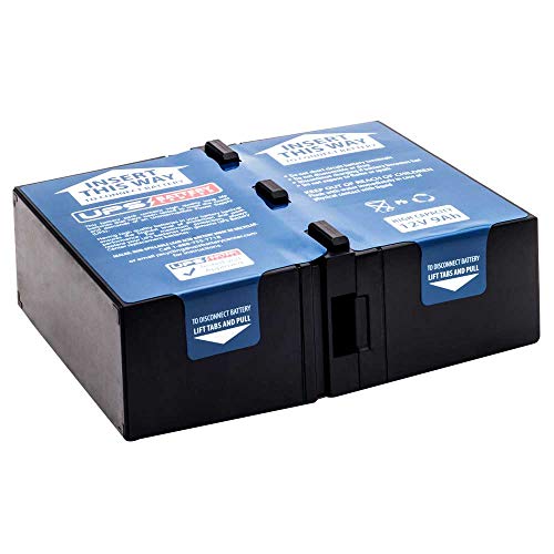 BX1500G - APC Power Saving Back-UPS XS 1500VA New Compatible Replacement Battery Cartridge by UPSBatteryCenter