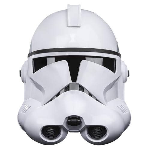 Star Wars The Black Series Phase II Clone Trooper Premium Electronic Helmet, The Clone Wars Roleplay Collectible, Kids Ages 14 and Up