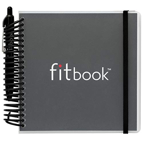 2021 Fitlosophy Fitbook: Fitness Journal and Planner for Workouts, Weight Loss and Exercise, Black Single (12-Week)