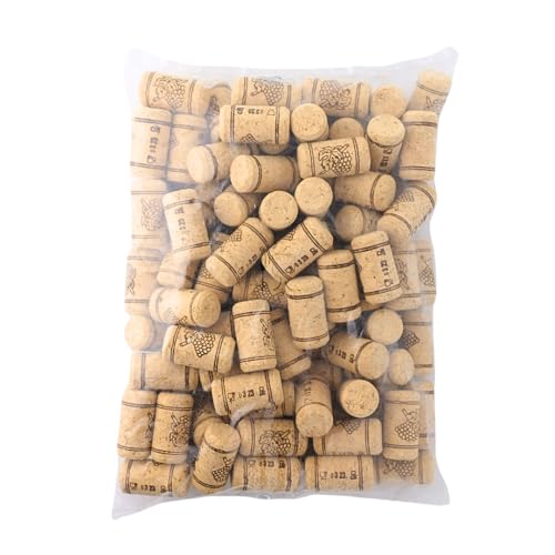 FastRack Bag of 100 #8 Premium Straight Wine Corks for Wine Bottles from Brand Name - 8' x 1 3/4' - Wine Bottle Cork Stoppers, Replacement Corks for Wine Beer Bottles