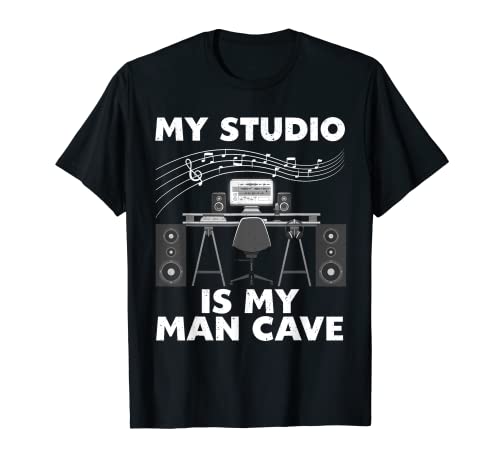 Cool Music Producer Art For Men Women Hip Hop EDM Production T-Shirt