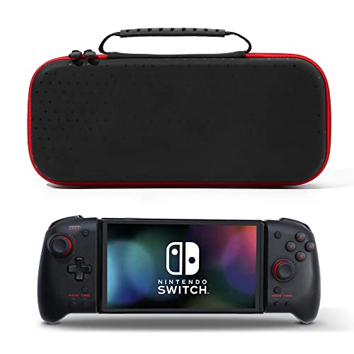 Carrying Case for Switch Hori Split Pad Pro - iofeiwak Portable Hard Shell Carrying Case for Nintendo Switch + Split Pad Pro & RoG Ally & Binbok Joy Pad Controllers - Lightweight & Shockproof
