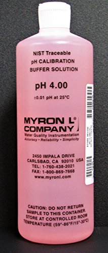 Myron L Company PH4 Calibration Solution, Quart