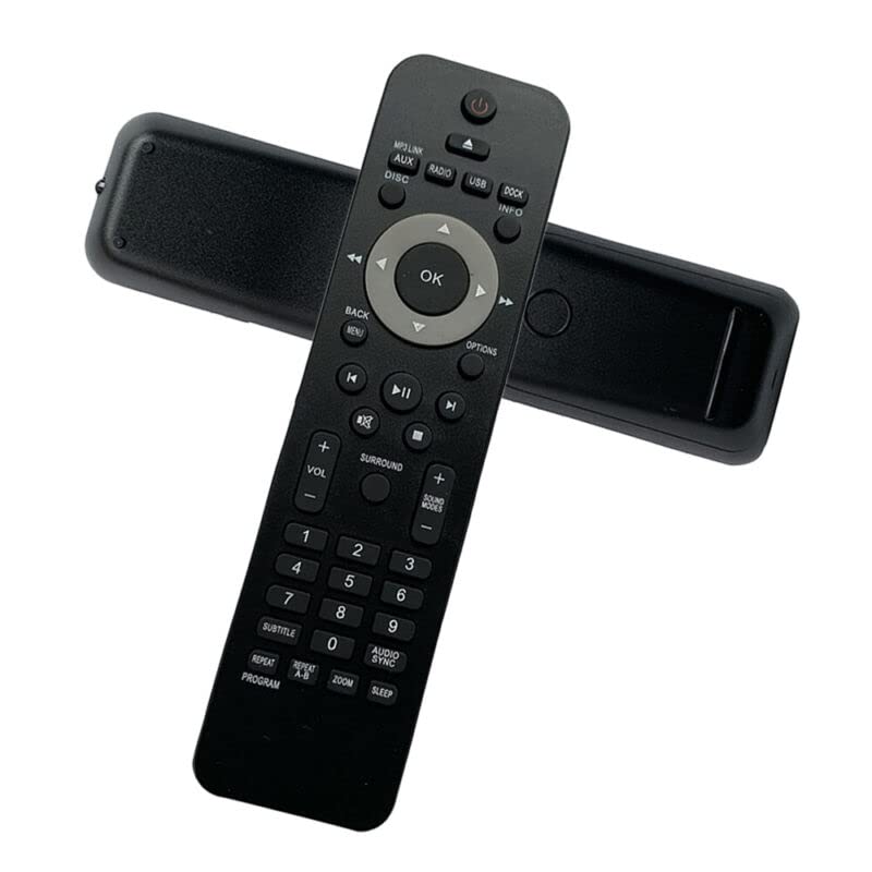 Replace Remote Control Work for AC/TV/AV for PhiIjps HTS3531 HTS3531/55 HTS3371D/F7 HTS3372D/F7 DVD Home Theater