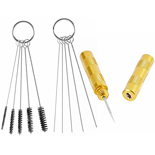 ABEST 3 Set Airbrush Spray Cleaning Repair Tool Kit Stainless steel Needle Brush Set