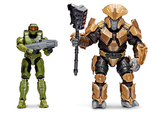 Halo 4' “World of Halo” Two Figure Pack – Master Chief vs. Brute Chieftain