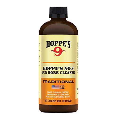 Hoppe's No. 9 Gun Bore Cleaner, 16 oz. Bottle (packaging may vary)