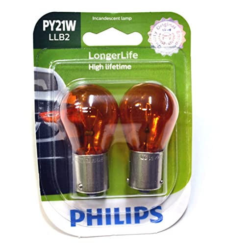 Philips 12496 LongerLife Miniature Bulb, 2 Pack