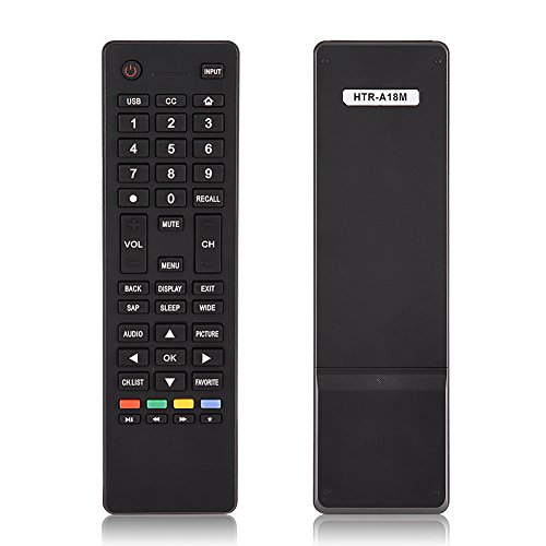 Universal Remote Control Fit for Haier HTR-A18M TV, Remote Control Replacement for Smart TV Haier HTR-A18M 55D3550 40D3500M 48D3500