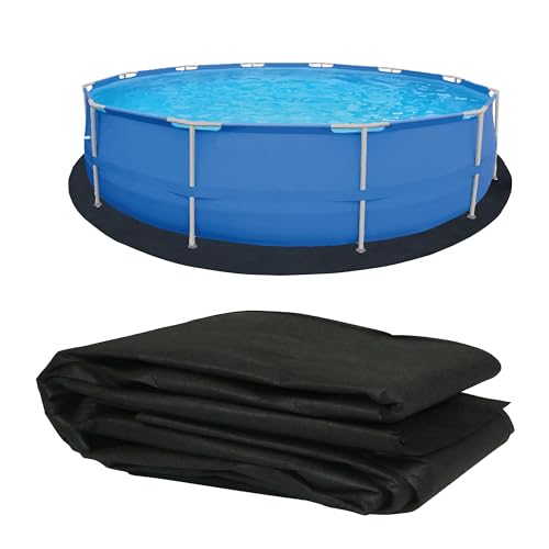 Ogrmar 18FT Round Pool Liner Pad, Durable for Above Ground Swimming Pools, Prevent Punctures and Extend The Life of Swimming Pool or Hot Tub Liner (18FT)