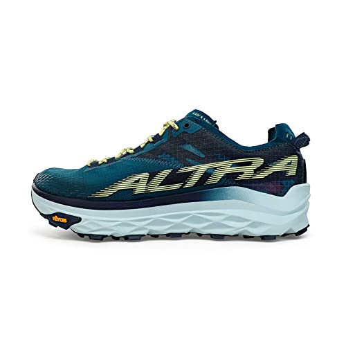 ALTRA Women's AL0A548D Mont Blanc Trail Running Shoe, Deep Teal - 11 M US