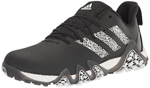 adidas Men's Codechaos 22 Spikeless Golf Shoes, Core Black/Ftwr White/Grey Five, 10