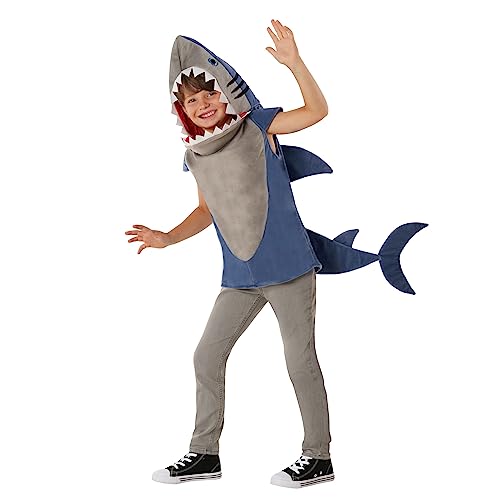 Morph Costumes Great White Shark Costume Kids Tabard Shark Costume For Kids Shark Costume Boys Halloween Costume For Boys L