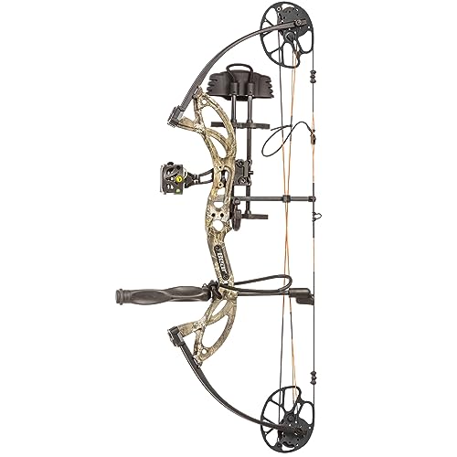 Bear Archery Cruzer G2 Ready to Hunt Compound Bow Package for Adults and Youth, Right Hand, Mossy Oak