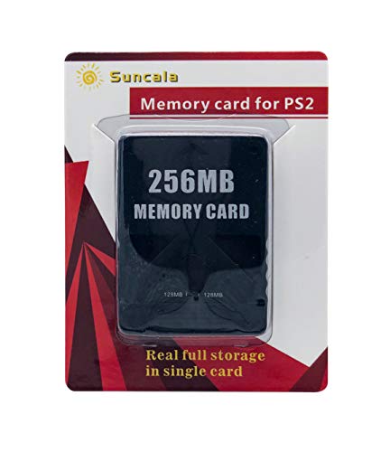 Suncala 256MB Memory Card for Playstation 2, High Speed Memory Card for Sony PS2-1 Pack, compatible with Gaming Console