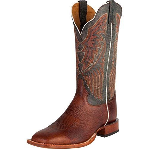 Tony Lama Men's San Saba Bison-b1104, Pecan, 7.5 EE US