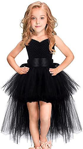 Tutu Dress for Girls Tulle Dress Holiday Party Prom Dresses for Toddler Little Girl Birthday Outfit Graduation Dresses Black