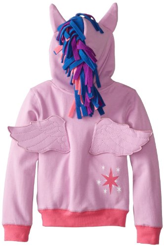 My Little Pony Girls' Twilight Sparkle Cosplay Hoodie, Twilight Sparkle, 4