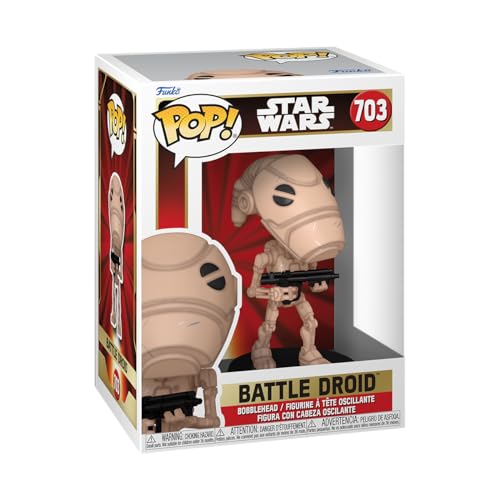 Funko Pop! Star Wars: Episode 1 - The Phantom Menace 25th Anniversary, Battle Droid