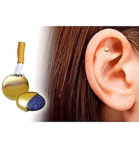 Greendou 2PCS Magnetic Therapy Quit Stop Smoking Smoke Magnet Magnetic Therapy Ear Auricular Loss Weight Acupressure--QQ740154538