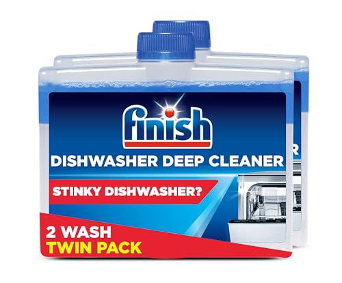 Finish Dishwasher Cleaner Dual Action Twin Pack (2 x 250ml)