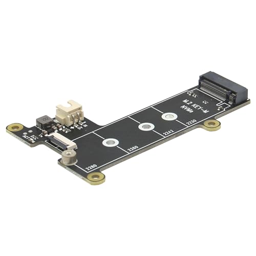 Geekworm X1001 PCIe M.2 Key-M NVMe SSD PIP PCIe Peripheral Board for Raspberry Pi 5