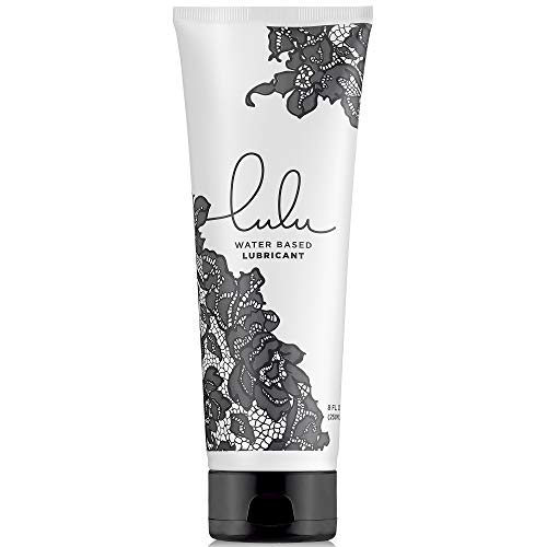 Personal Lubricant. Lulu Lube Natural Water-Based Lubes for Men and Women. Lubricants Made in USA - 100% Unconditional Money Back (8 oz)