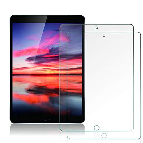 SEVROK 2-Pack Tempered Glass Screen Protector for iPad (9.7-Inch,2018/2017 Model,6th/5th Generation),iPad Air 1, iPad Air 2, iPad Pro 9.7-Inch, Apple Pencil Compatible, Case Friendly