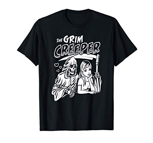 The Grim Creeper Dark Death Humor T-Shirt