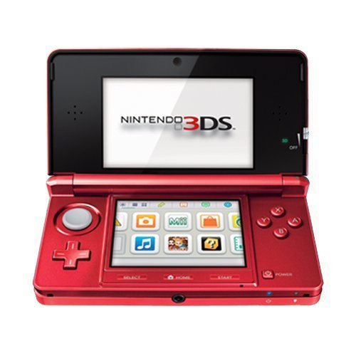 Nintendo 3DS - Flame Red (Renewed)