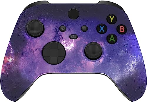 Xbox Custom Modded Rapid Fire Controller - Soft Shell for Comfort Grip X - Includes Largest Variety of Modes (Galaxy)