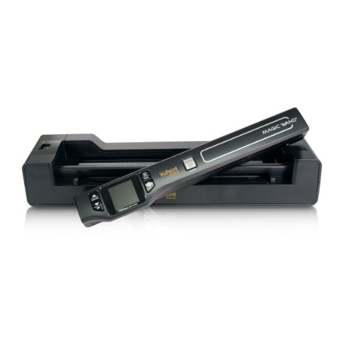 Vupoint Solutions Magic Wand Portable Scanner with Color LCD Display and Auto-Feed Dock (PDSDK-ST470-VP)