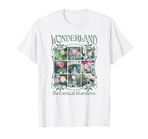 Disney Alice in Wonderland Botanical Gardens T-Shirt