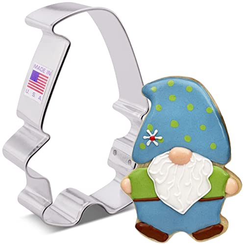 Gnome Cookie Cutter, 4' Made in USA by Ann Clark
