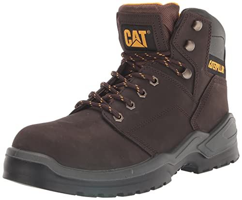 Cat Footwear Men's Striver Steel Toe Industrial Boot, Brown, 9.5