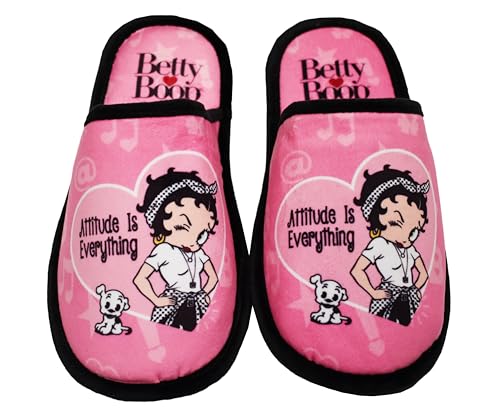 Midsouth Products Betty Boop Slippers - Attitude is Everything