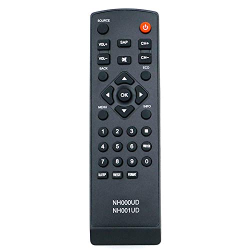 New NH000UD Remote Control fit for Emerson Sylvania LCD LED TV LC220SL1 LC190SL1 LC320SL1 LC320SLX LC195SLX LC190EM1 LC190EM2 LC195EMX LC220EM1 LC220EM2 LC260EM1 LC260EM2 LC320EM1 LC320EMX LC401EM2