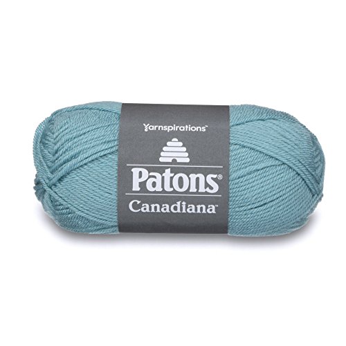 Patons Canadiana Yarn, 615 Foot (Pack of 1), Pale Teal