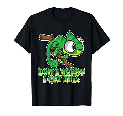 Kawaii chameleon reptiles T-Shirt