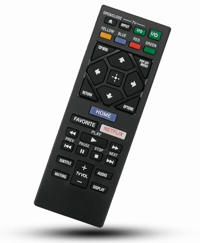 Universal Replacement Remote Control for Sony UBP-X700 BDP-BX370 BDP-S1700 BDP-S2500 BDP-S3500 BDP-S5500 BDP-S3700 BDP-S6700 BDP-S1500 Blu-ray DVD Player