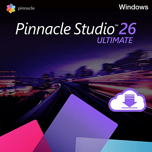 Pinnacle Studio 26 Ultimate | Pro-Level Video Editing & Screen Recording Software [PC Download]