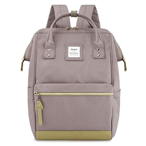 Himawari Laptop Backpack for Women&Men,Wide Open Large USB Charging Port 15.6 Inch Laptop Doctor College Work Bag (123#Lavender)