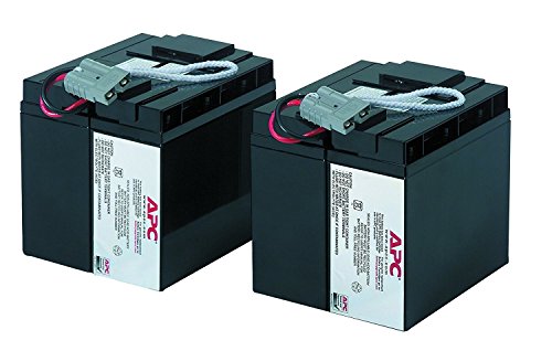 APC UPS Replacement Battery Cartridge #55, Black (RBC55)