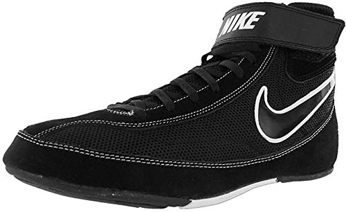Nike Men's Speedsweep VII Wrestling Shoes (9.5 M US, Black/Black/White)