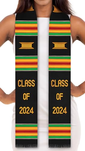 ADVANSYNC Class of 2024 Graduation Kente Stole (Class of 2024)