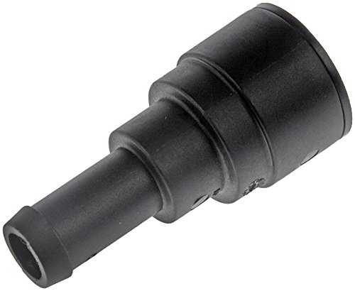 Dorman 800-409 Coolant Connector - Inlet/Outlet 3/4In. Tube x 5/8In. Hose Compatible with Select Models, Black, 1 Count (Pack of 1)